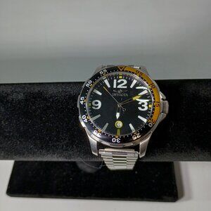 Invicta Specialty Yellow Men's Quartz Watch Model 12119 Swiss Made Working A+